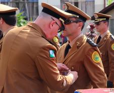 Curitiba, 05 de abril de 2018. Entrega de Medalhas do 1º CRPM