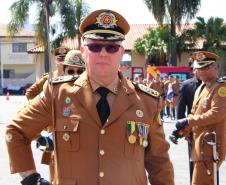 Curitiba, 05 de abril de 2018. Entrega de Medalhas do 1º CRPM