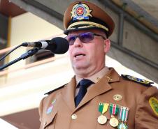 Curitiba, 05 de abril de 2018. Entrega de Medalhas do 1º CRPM