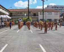 Curitiba, 05 de abril de 2018. Entrega de Medalhas do 1º CRPM