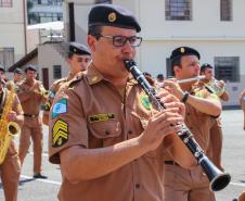 Curitiba, 05 de abril de 2018. Entrega de Medalhas do 1º CRPM