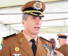 Curitiba, 05 de abril de 2018. Entrega de Medalhas do 1º CRPM