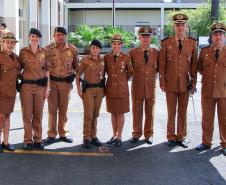 Curitiba, 05 de abril de 2018. Entrega de Medalhas do 1º CRPM