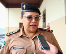Curitiba, 17 de abril de 2018. Inauguração Centro OdontológicoCoronel Audilene Rosa de Paula Dias Rocha Comandante Geral da PMPR