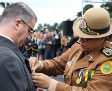 São José dos Pinhais, 17 de maio de 2018 - Solenidade dia do Patrono da Polícia Militar - Cel. Sarmento