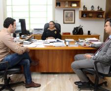 Curitiba, 23 de maio de 2018. Reunião entre CG e o deputado estadual Bernado Ribas Carli