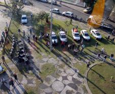 Curitiba 24 de maio de 2018 - Operação conjunta 20º BPM