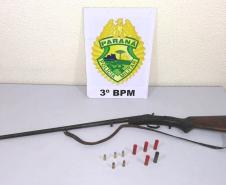 PM encaminha cinco pessoas, drogas, armas e munições em diferentes ocorrências no Sudoeste do estado