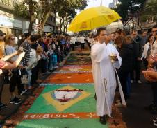 Curitiba, 31 de maio de 2018. Procissão Corpus Christi