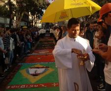 Curitiba, 31 de maio de 2018. Procissão Corpus Christi