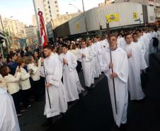 Curitiba, 31 de maio de 2018. Procissão Corpus Christi
