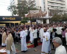 Curitiba, 31 de maio de 2018. Procissão Corpus Christi