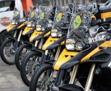 Curitiba 05 de junho de 2018 - Entrega de motos ao BPRv.