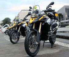 Curitiba 05 de junho de 2018 - Entrega de motos ao BPRv.
