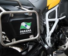 Curitiba 05 de junho de 2018 - Entrega de motos ao BPRv.