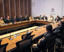 Curitiba 05 de junho de 2018 - Entrega de motos ao BPRv.
