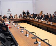 Curitiba 05 de junho de 2018 - Entrega de motos ao BPRv.