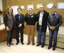 Curitiba 07 de junho de 2018 - Visita gabinete QCG.