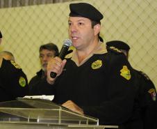 Curitiba, 07 de Junho de 2018.  Primeira Mostra de Iniciação Científica Comandante da APMG Cel Mauro Celso Monteiro