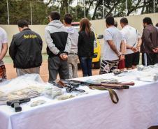Curitiba, 12 de Junho de 2018. Operação área do 22º BPM