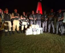 Helicóptero carregado com R$ 2 milhões em drogas faz pouso forçado e acaba apreendido pela PM em Cambará (PR), no Norte Pioneiro
