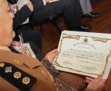 CUritiba, 14 de junho de 2018. Homenagem da Câmara dos Vereadores de Curitiba ao BM Ten.-Cel. Ricardo Silva