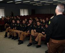 Curitiba, 18 de junho de 2018. Apresentação e escolha das unidades de trabalho dos Aspirantes 2018