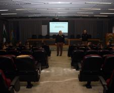 Curitiba, 18 de junho de 2018. Apresentação e escolha das unidades de trabalho dos Aspirantes 2018