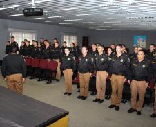 Curitiba, 18 de junho de 2018. Apresentação e escolha das unidades de trabalho dos Aspirantes 2018