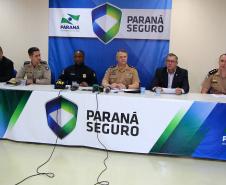 Curitiba, 29 de junho de 2018 - Coletiva Operação esforço integrado.