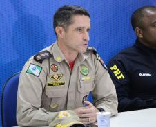 Curitiba, 29 de junho de 2018 - Coletiva Operação esforço integrado.