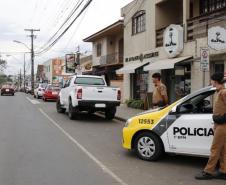 Policiamento preventivo da PM e dedicação dos policiais militares reduz criminalidade em ponta Grossa, Campos Gerais