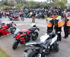Curitiba, 04 de agosto de 2018. Passeio Motociclístico