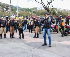 Curitiba, 04 de agosto de 2018. Passeio Motociclístico