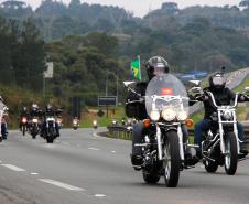 Curitiba, 04 de agosto de 2018. Passeio Motociclístico