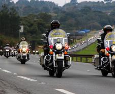 Curitiba, 04 de agosto de 2018. Passeio Motociclístico