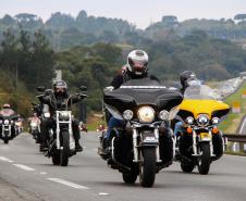 Curitiba, 04 de agosto de 2018. Passeio Motociclístico