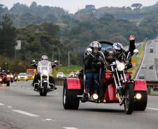 Curitiba, 04 de agosto de 2018. Passeio Motociclístico