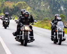 Curitiba, 04 de agosto de 2018. Passeio Motociclístico