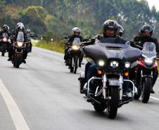 Curitiba, 04 de agosto de 2018. Passeio Motociclístico