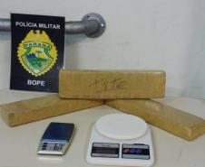 Operação Pagamento termina com arma de fogo e quase 20 quilos de maconha apreendidos na Capital e RMC
