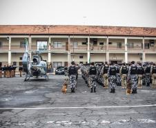 Curitiba, 09 de agosto de 2018. Operação Bope