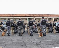 Curitiba, 09 de agosto de 2018. Operação Bope