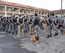 Curitiba, 09 de agosto de 2018. Operação Bope