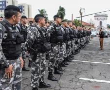 Curitiba, 09 de agosto de 2018. Operação Bope