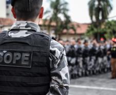 Curitiba, 09 de agosto de 2018. Operação Bope