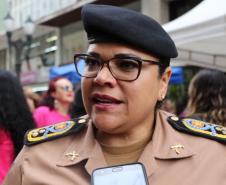 Abertura da campanha Outubro Rosa conta com a presença da Comandante-Geral da PM em Curitiba