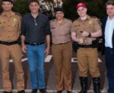 Novas viaturas são entregues à Polícia Militar em Cascavel (PR), no Oeste do estado