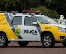 Novas viaturas são entregues à Polícia Militar em Cascavel (PR), no Oeste do estado