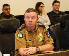 Curitiba, 28 de outubro de 2018 - Videoconferência na SESP